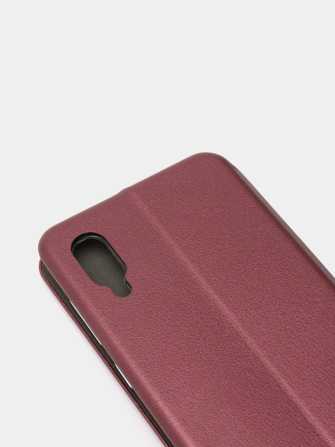 Багровый чехол-книжка Samsung Galaxy A02 / M02 2021 / A022F / Самсунг Галакси А02 / М02