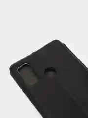 Черный чехол книжка Huawei Honor 9X Lite, Хуавей Хонор 9Х Лайт