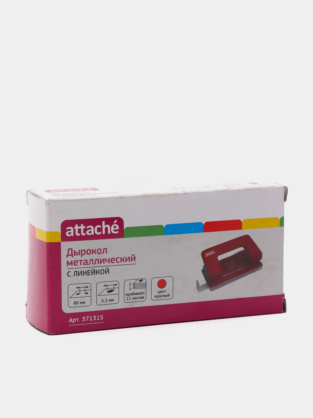 Дырокол Attache, красный