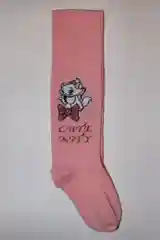 Розовый колготки детские, хлопок