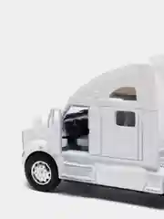 Белый металлическая машина Kenworth T700 KT5357D