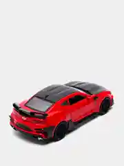 Красный металлическая машина Chevrolet Camaro 1:24