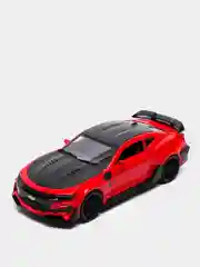 Красный металлическая машина Chevrolet Camaro 1:24