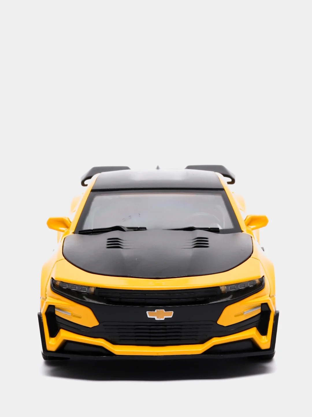 Желтый металлическая машина Chevrolet Camaro 1:24