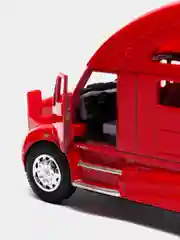 Красный металлическая машина Kenworth T700 KT5357D