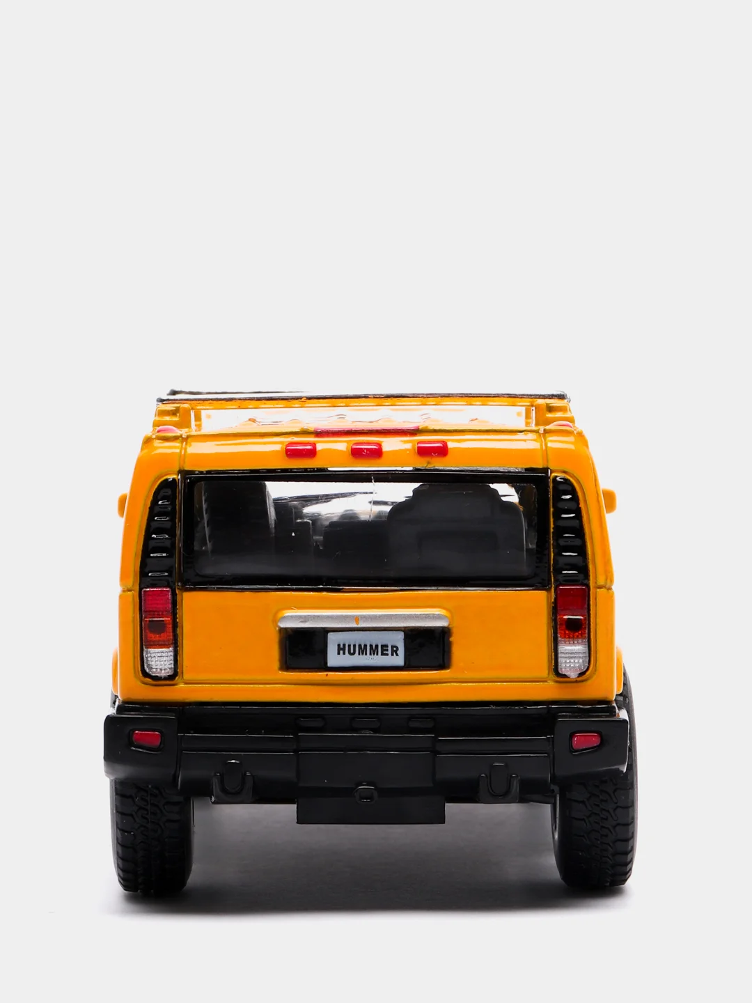 Желтый металлическая машина Hummer H2 SUV 2008 KT5337D