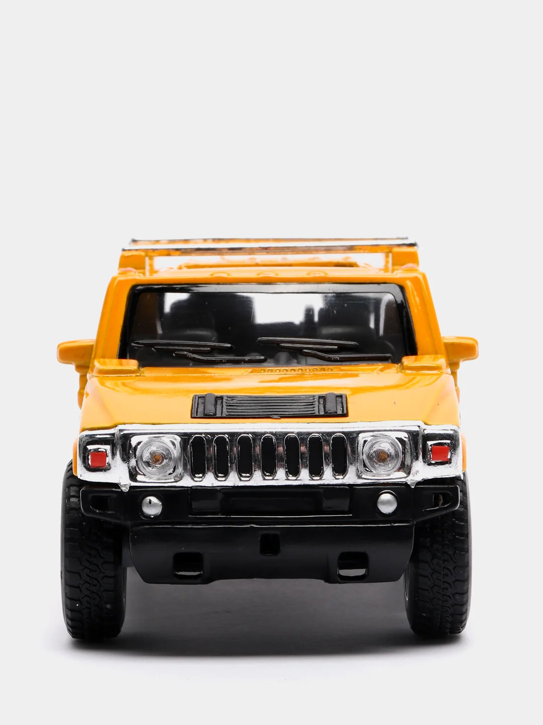 Желтый металлическая машина Hummer H2 SUV 2008 KT5337D