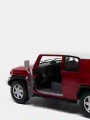 Красный металлическая машинка 1:36 Toyota FJ Cruiser KT5343D