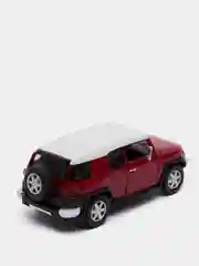 Красный металлическая машинка 1:36 Toyota FJ Cruiser KT5343D