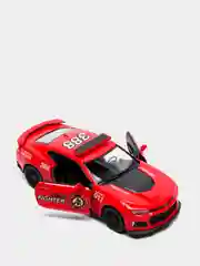 Красный металлическая машинка 1:38 Camaro ZL1 2017 (Police/ Firefighter) KT5399DPR