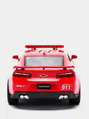 Красный металлическая машинка 1:38 Camaro ZL1 2017 (Police/ Firefighter) KT5399DPR