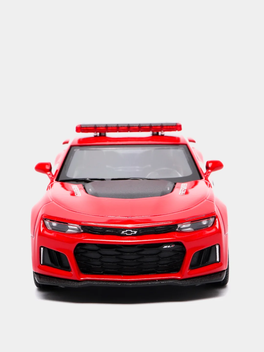 Красный металлическая машинка 1:38 Camaro ZL1 2017 (Police/ Firefighter) KT5399DPR