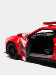 Красный металлическая машинка 1:38 Camaro ZL1 2017 (Police/ Firefighter) KT5399DPR