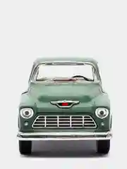 Зеленый металлическая машинка 1955 Chevy Stepside Pick-up (Матовая) KT5330DM