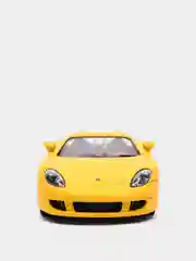 Желтый металлическая машинка 1:32 Porsche Carrera GT KT5081D
