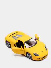 Желтый металлическая машинка 1:32 Porsche Carrera GT KT5081D