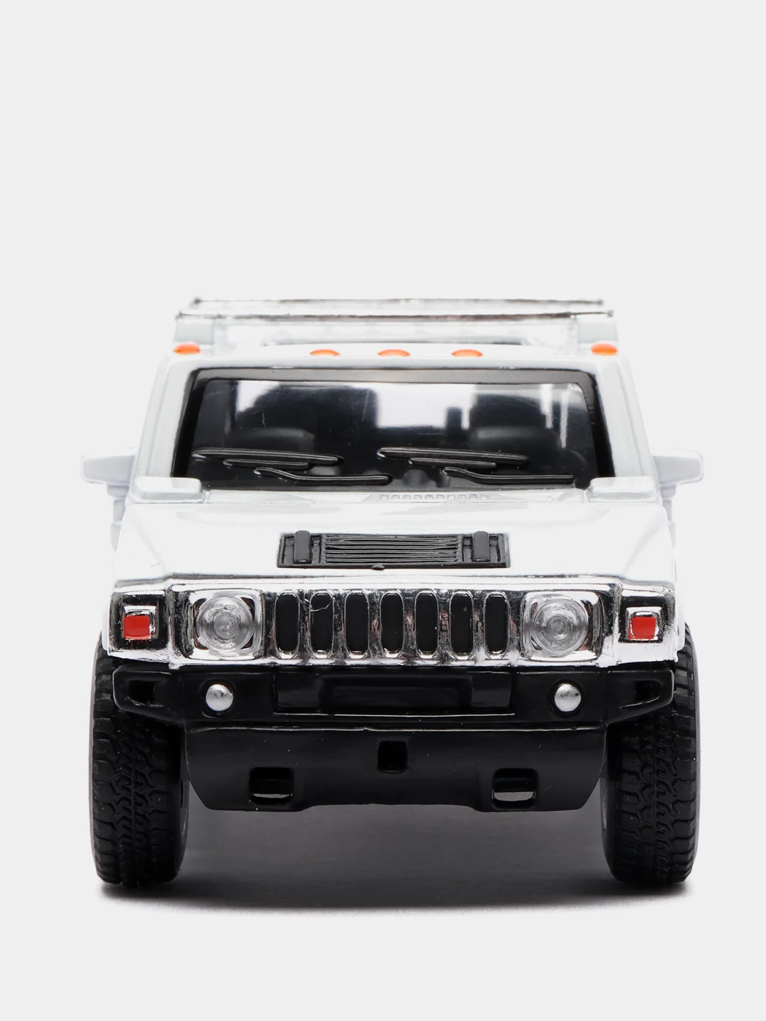 Белый металлическая машина Hummer H2 SUV 2008 KT5337D
