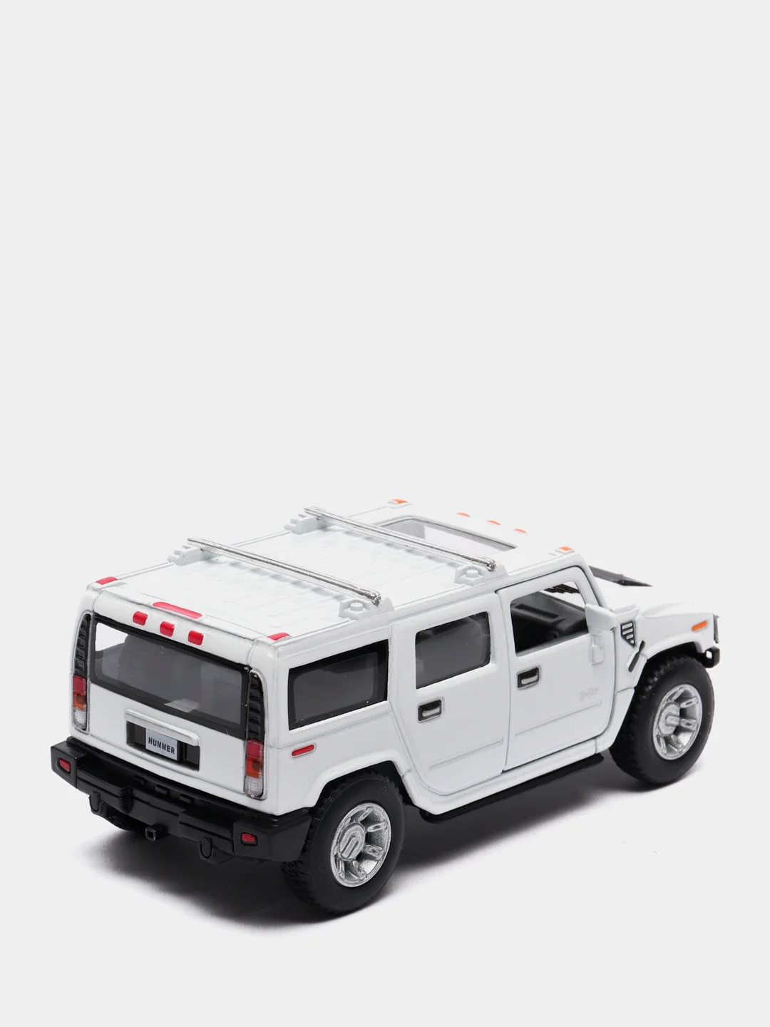 Белый металлическая машина Hummer H2 SUV 2008 KT5337D
