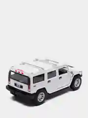 Белый металлическая машина Hummer H2 SUV 2008 KT5337D
