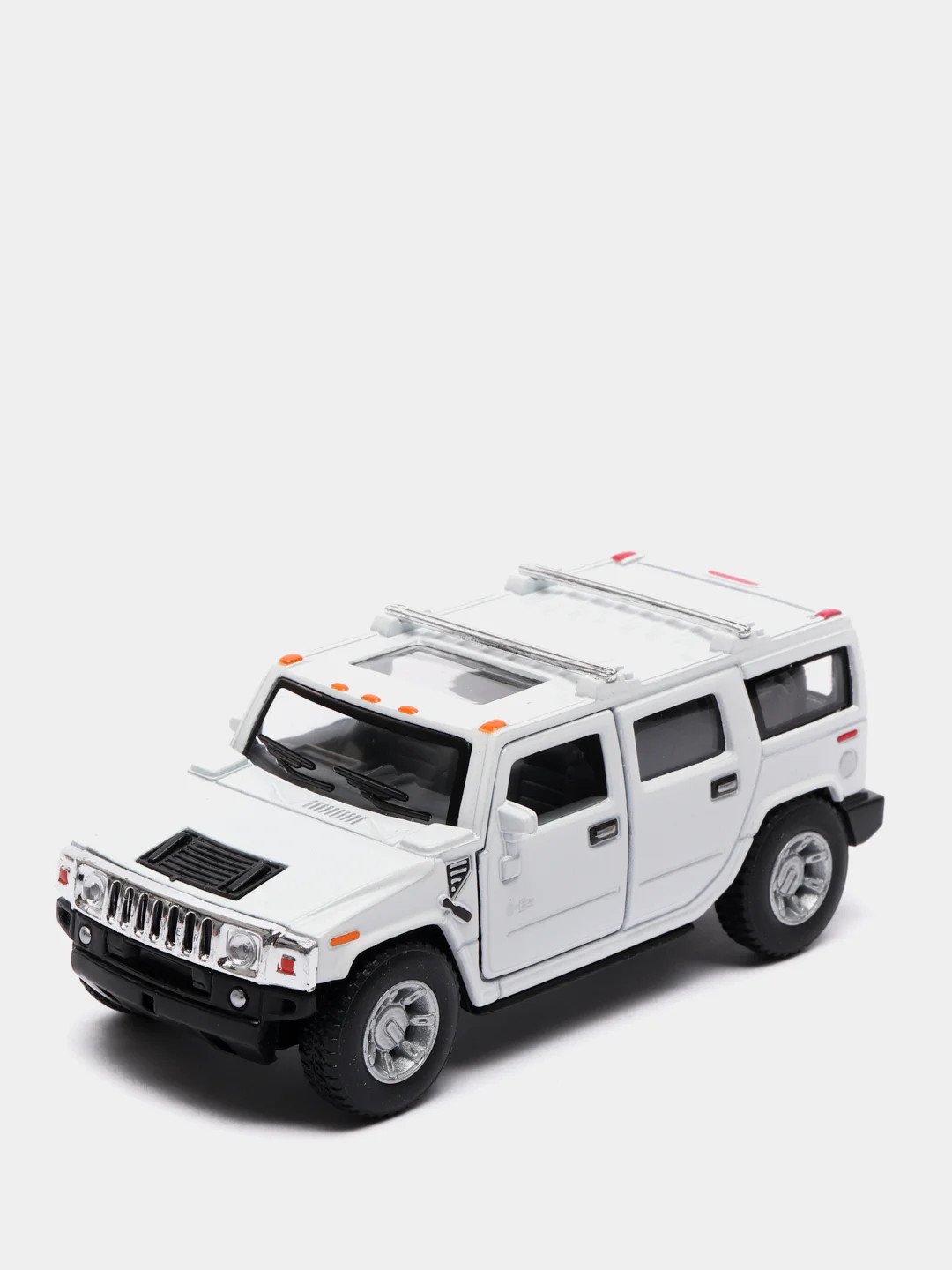 Белый металлическая машина Hummer H2 SUV 2008 KT5337D