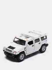 Белый металлическая машина Hummer H2 SUV 2008 KT5337D