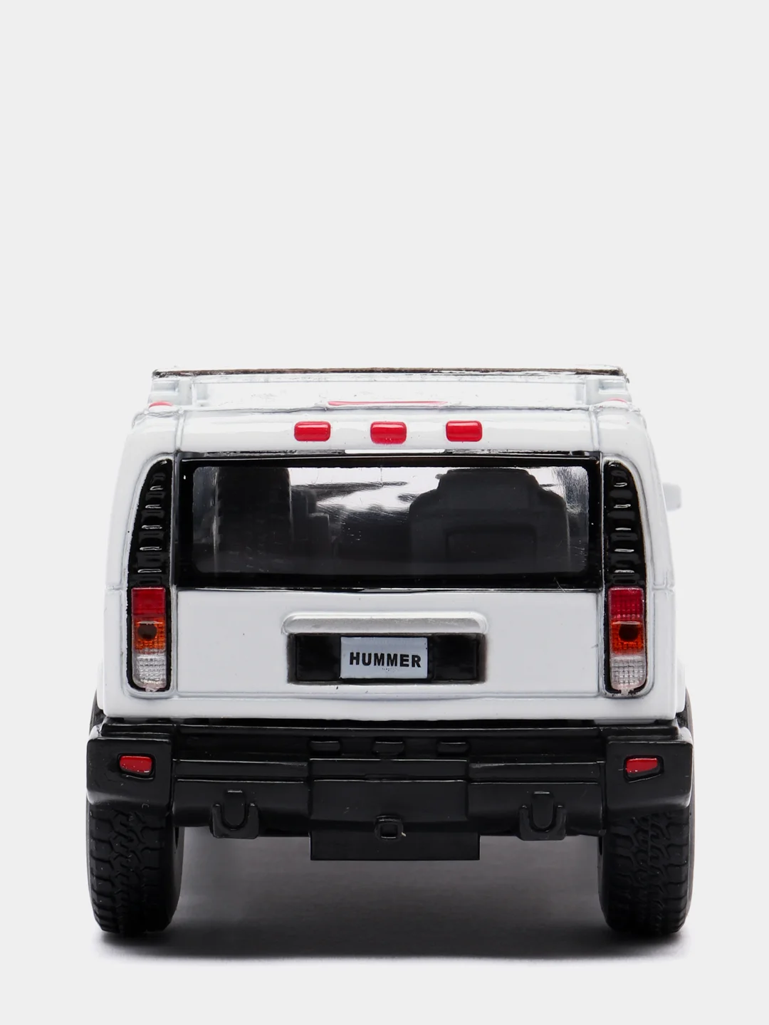 Белый металлическая машина Hummer H2 SUV 2008 KT5337D