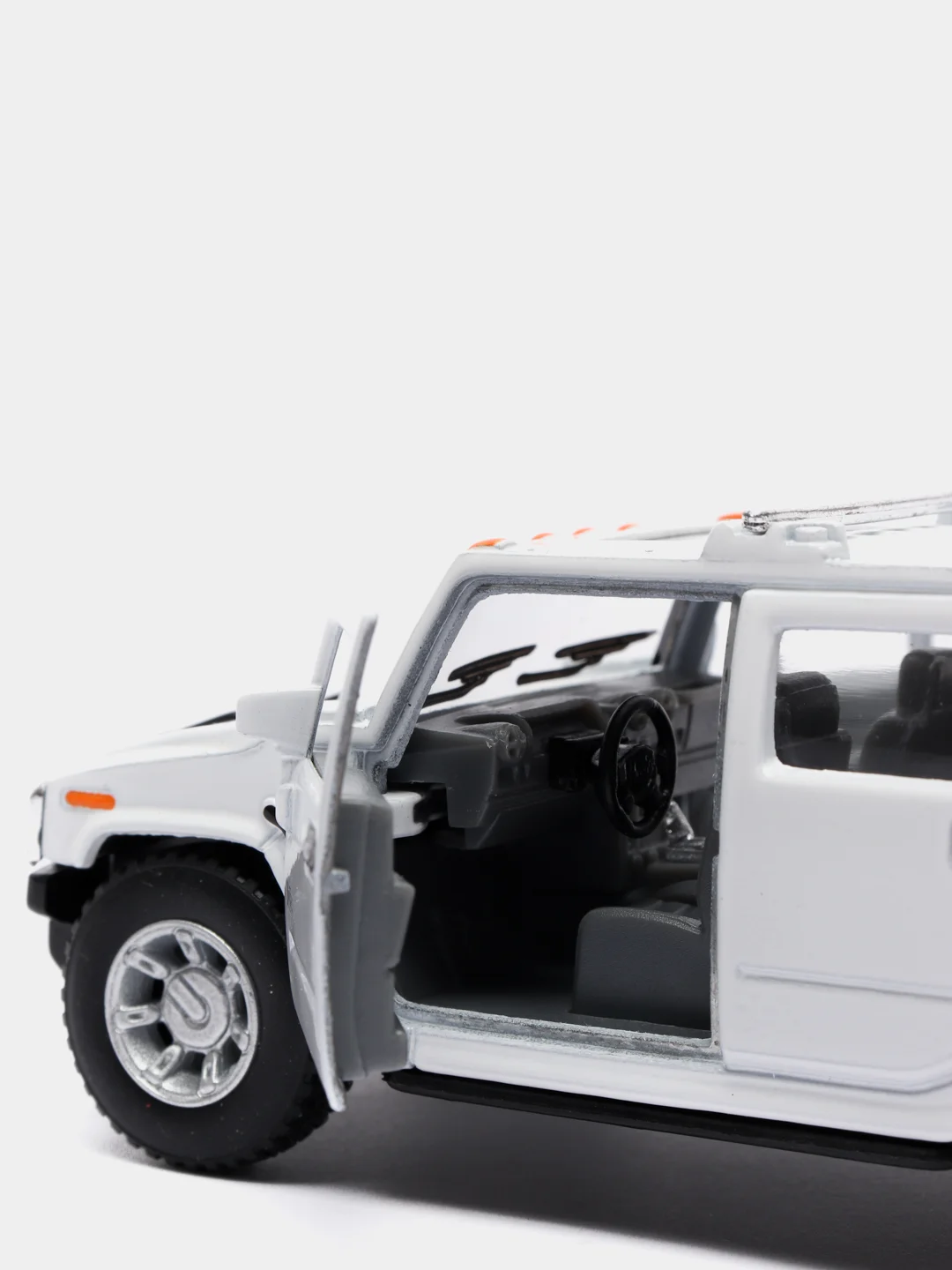 Белый металлическая машина Hummer H2 SUV 2008 KT5337D