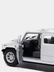 Белый металлическая машина Hummer H2 SUV 2008 KT5337D