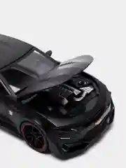 Черный металлическая машина Chevrolet Camaro 1:24