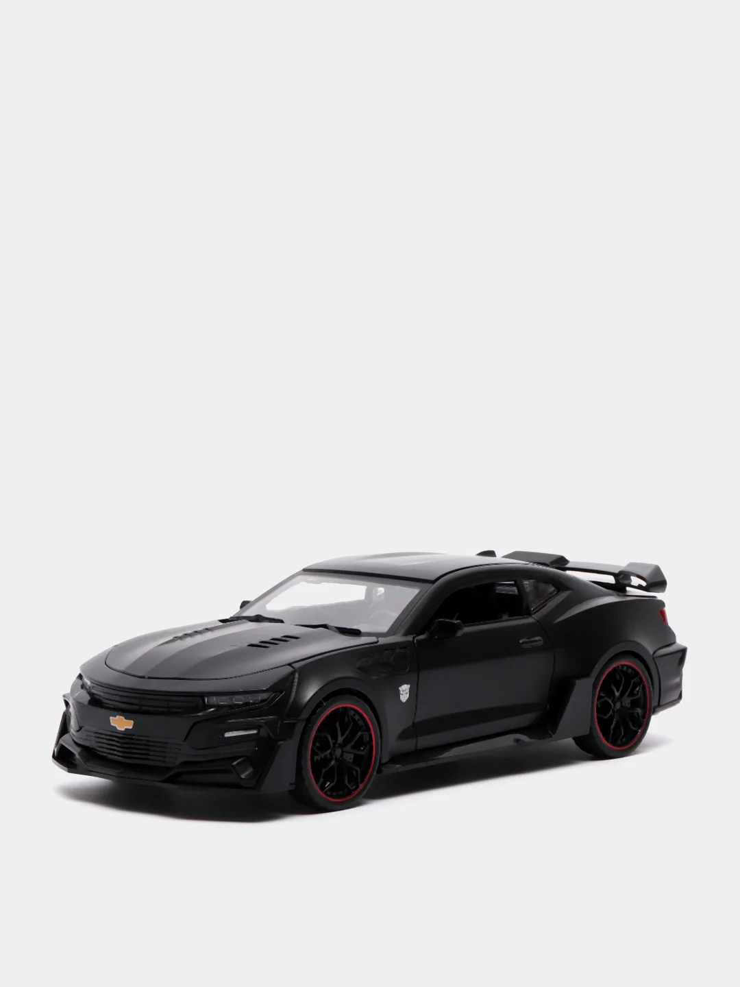 Черный металлическая машина Chevrolet Camaro 1:24