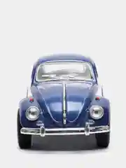 Синий 1967 Volkswagen Classical Beetle (окрашенные двери) KINSMART KT5373D