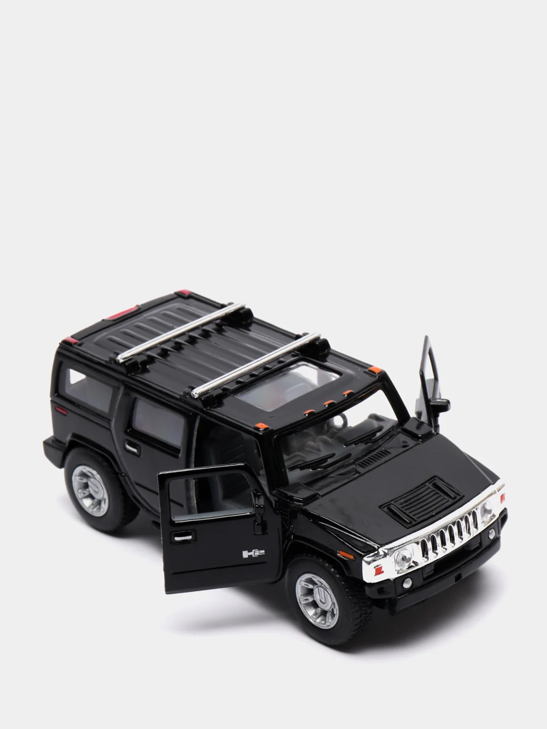 Красный металлическая машина Hummer H2 SUV 2008 KT5337D