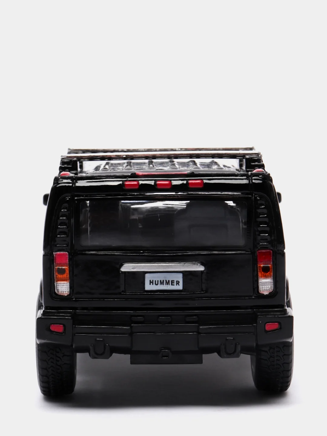 Красный металлическая машина Hummer H2 SUV 2008 KT5337D