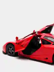 Красный металлическая машина McLaren F1 GTR 1995 KT5411D
