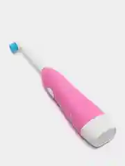 Детская электрическая зубная щетка PECHAM Kids Sonic Pink 5+, 2 насадки, 2 батарейки АА