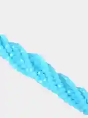 Ледяной бусины стеклянные рондели 4 мм