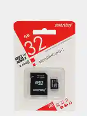 Карта памяти Micro SD Smartbuy 4gb/8gb/16gb/32gb/64gb/128gb class 10