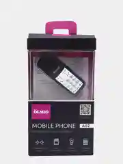 Синий мобильный телефон Olmio A02