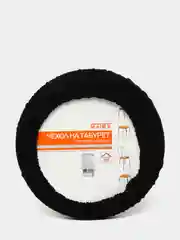 Черный подушка для сиденья МАТЕХ "VELOURS LINE", 33 х 33 х 2 см, ассорти 24 цвета