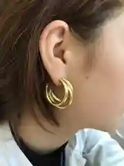 Серьги-кольца "Tris"