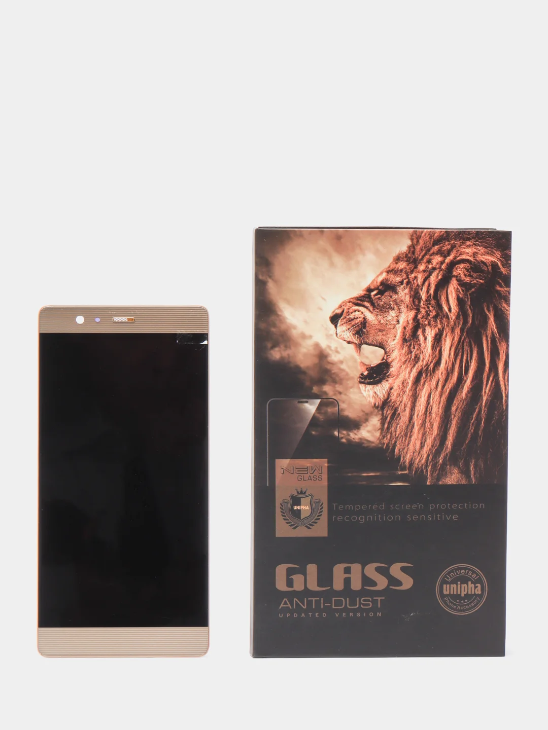 Золотой дисплей для Huawei P9 Plus (VIE-L09L29) + тачскрин в рамке