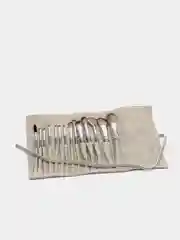 Fun Bun, Кисти для макияжа, кисточки набор для косметики 14 шт + чехол