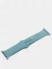 Синий меланж ремешок, силиконовый, цветной, для Apple Watch, 38, 40, 42, 44, 45, 49 мм