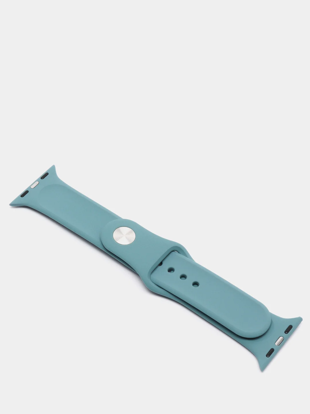 Синий меланж ремешок, силиконовый, цветной, для Apple Watch, 38, 40, 42, 44, 45, 49 мм