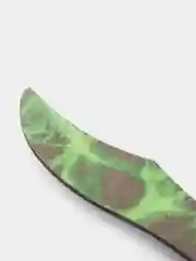 Зеленый нож деревянный бабочка кс го / cs go