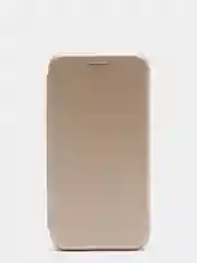 Золотой чехол-книжка для Samsung Galaxy A01 Core (Самсунг Галакси А01 Кор)