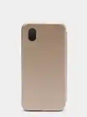Золотой чехол-книжка для Samsung Galaxy A01 Core (Самсунг Галакси А01 Кор)