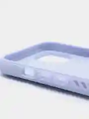 Лавандовый чехол iPhone 13, 13 Pro, 13 Pro Max силиконовый со съемной крышкой и стразами