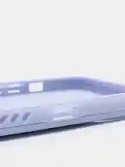 Лавандовый чехол iPhone 13, 13 Pro, 13 Pro Max силиконовый со съемной крышкой и стразами