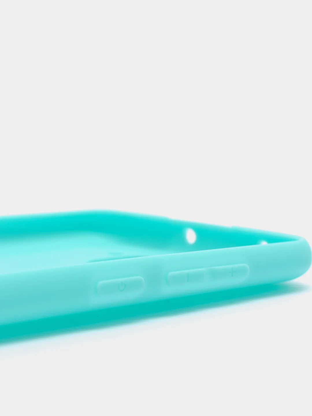 Бирюзовый чехол для Xiaomi Redmi Note 9, Сяоми Редми Нот 9 силиконовый, цветной матовый